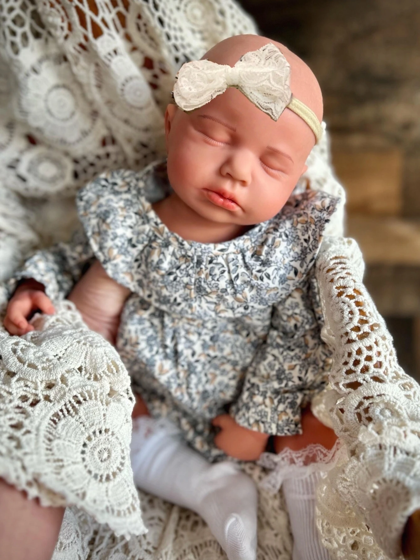 Aizwa1 18 Inch Silicone Loulou Girl Sleeping Cute bebe reborn de silicona Loulou Reborn Doll Girl
Aizwa1 18 Inch Silicone Loulou Girl Sleeping Cute bebe reborn de silicona Loulou Reborn Doll Girl