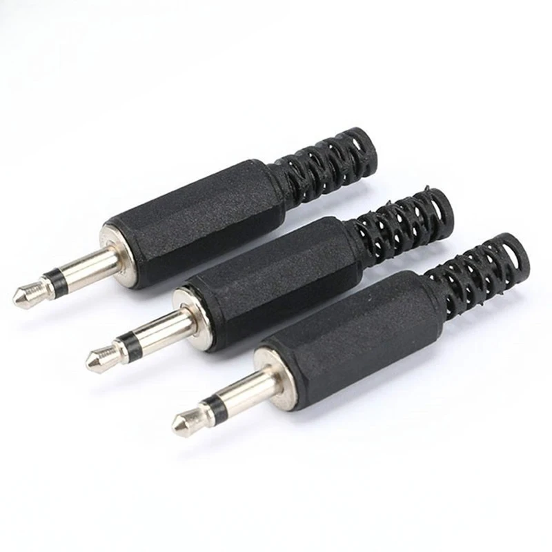 10Pcs/lot 3.5mm jack plug Audio Jack Plug Headphone male Connector 3.5 Mono plug with Black Plastic Housing for phone
10Pcs/lot 3.5mm jack plug Audio Jack Plug Headphone male Connector 3.5 Mono plug with Black Plastic Housing for phone
