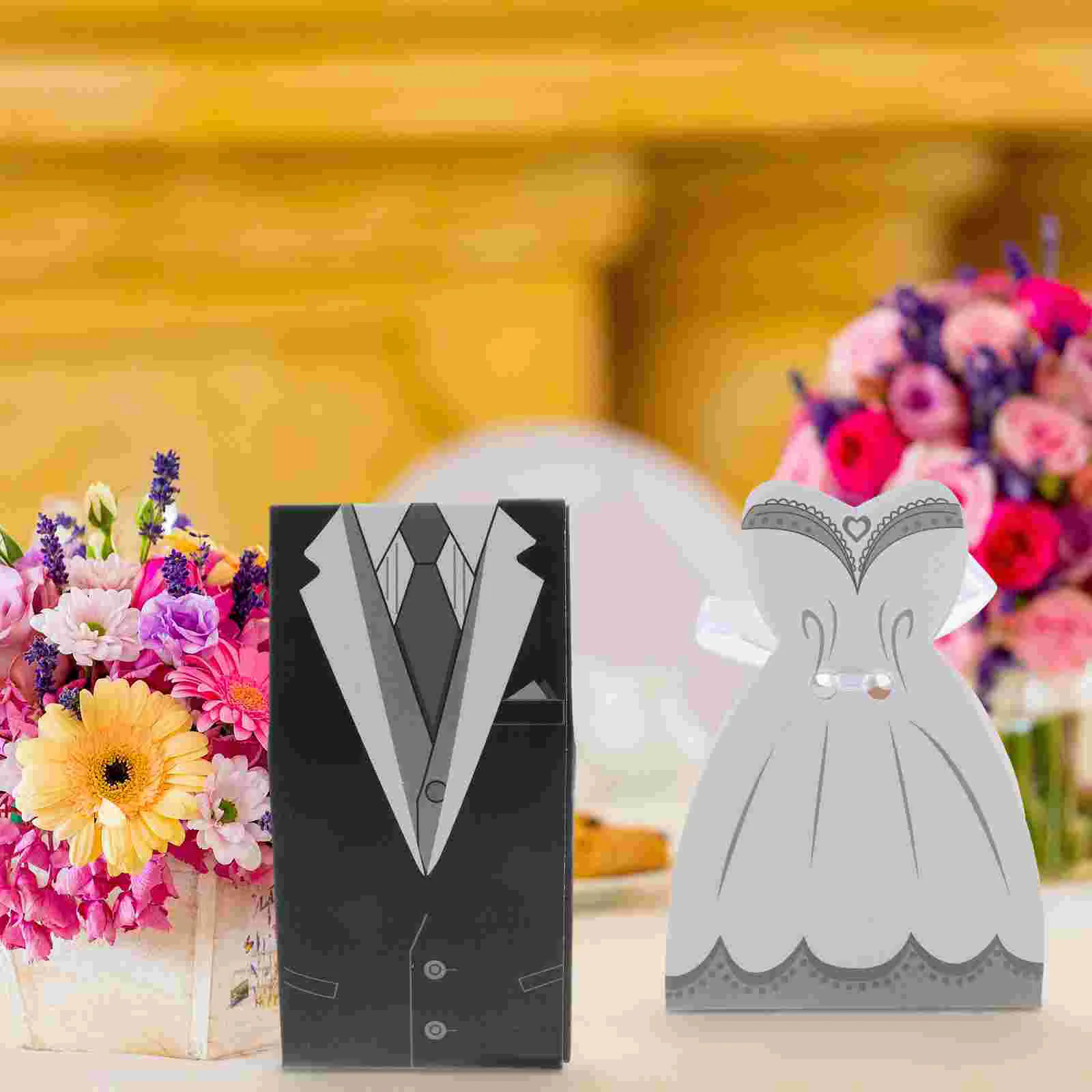 100 Pcs Wedding Gift Box Portable Candy Container Decor Party Decorations Boxes Small Festival Storage
100 Pcs Wedding Gift Box Portable Candy Container Decor Party Decorations Boxes Small Festival Storage