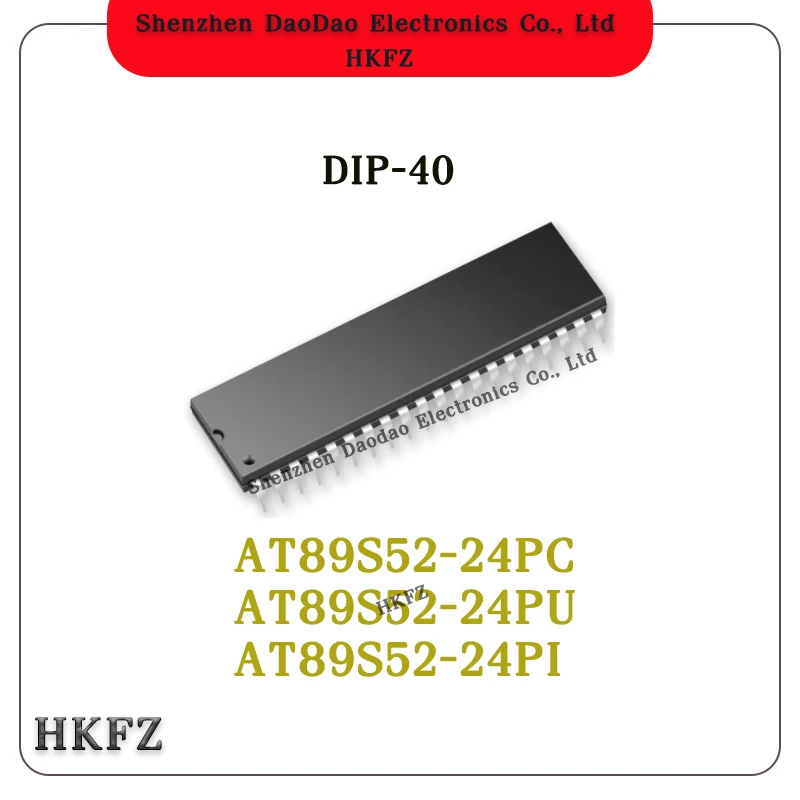 Quality Brand New AT89S52-24PC AT89S52-24PU AT89S52-24PI AT89S52 AT89S52 IC MCU Chip DIP-40
Quality Brand New AT89S52-24PC AT89S52-24PU AT89S52-24PI AT89S52 AT89S52 IC MCU Chip DIP-40