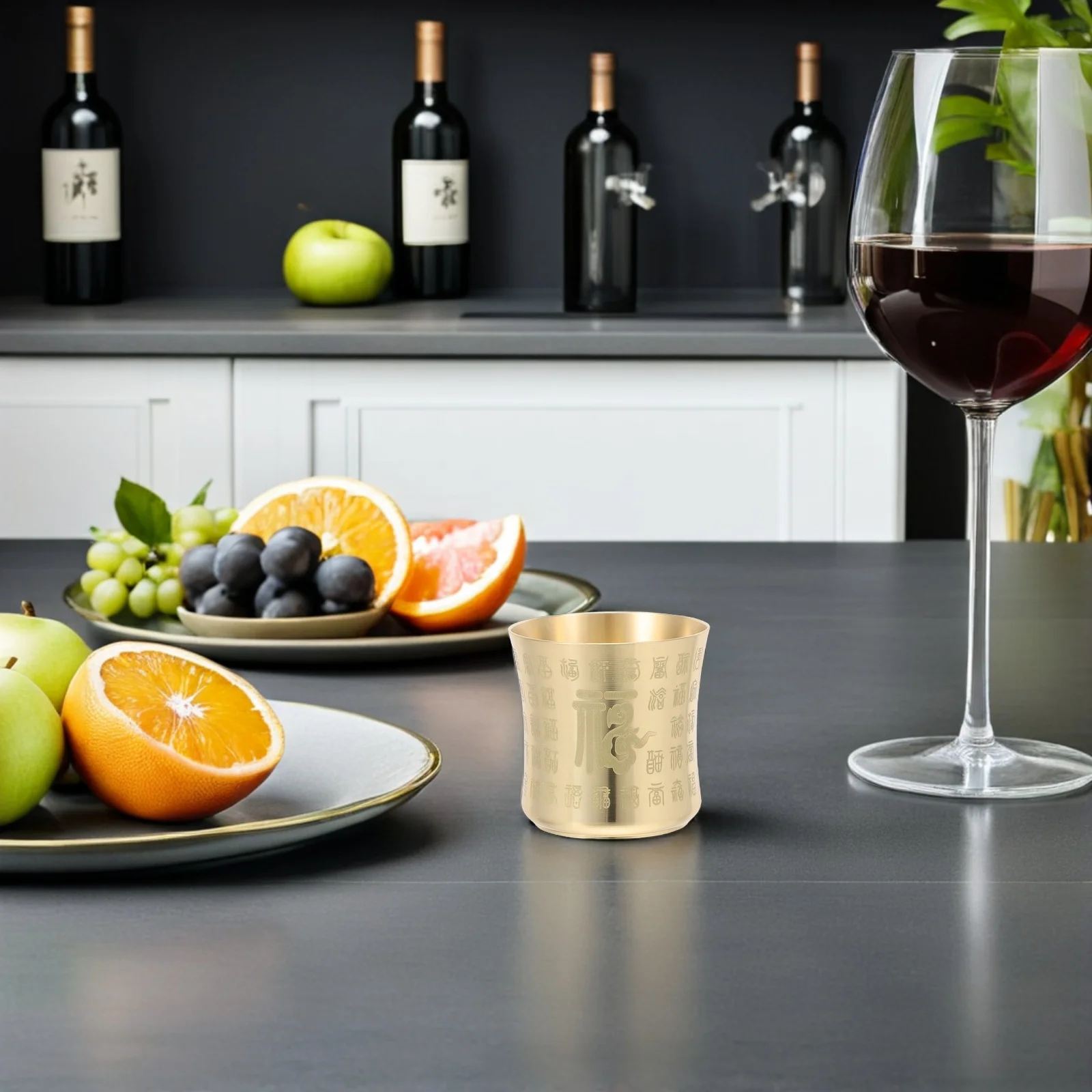 2Pcs Vintage Brass Teacup - Chinese Retro Tea Bowl - Elegant Handleless Tasting Cup for Altar Supplies - Kung Fu Tea Ceremony
2Pcs Vintage Brass Teacup - Chinese Retro Tea Bowl - Elegant Handleless Tasting Cup for Altar Supplies - Kung Fu Tea Ceremony