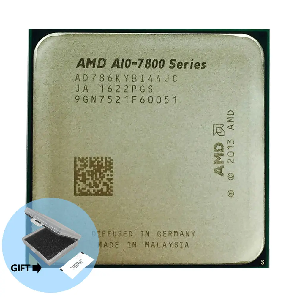 AMD A10-Series A10 7860K A10 7860 K 3.6 GHz Quad-Core CPU Processor AD786KYBI44JC Socket FM2+
AMD A10-Series A10 7860K A10 7860 K 3.6 GHz Quad-Core CPU Processor AD786KYBI44JC Socket FM2+