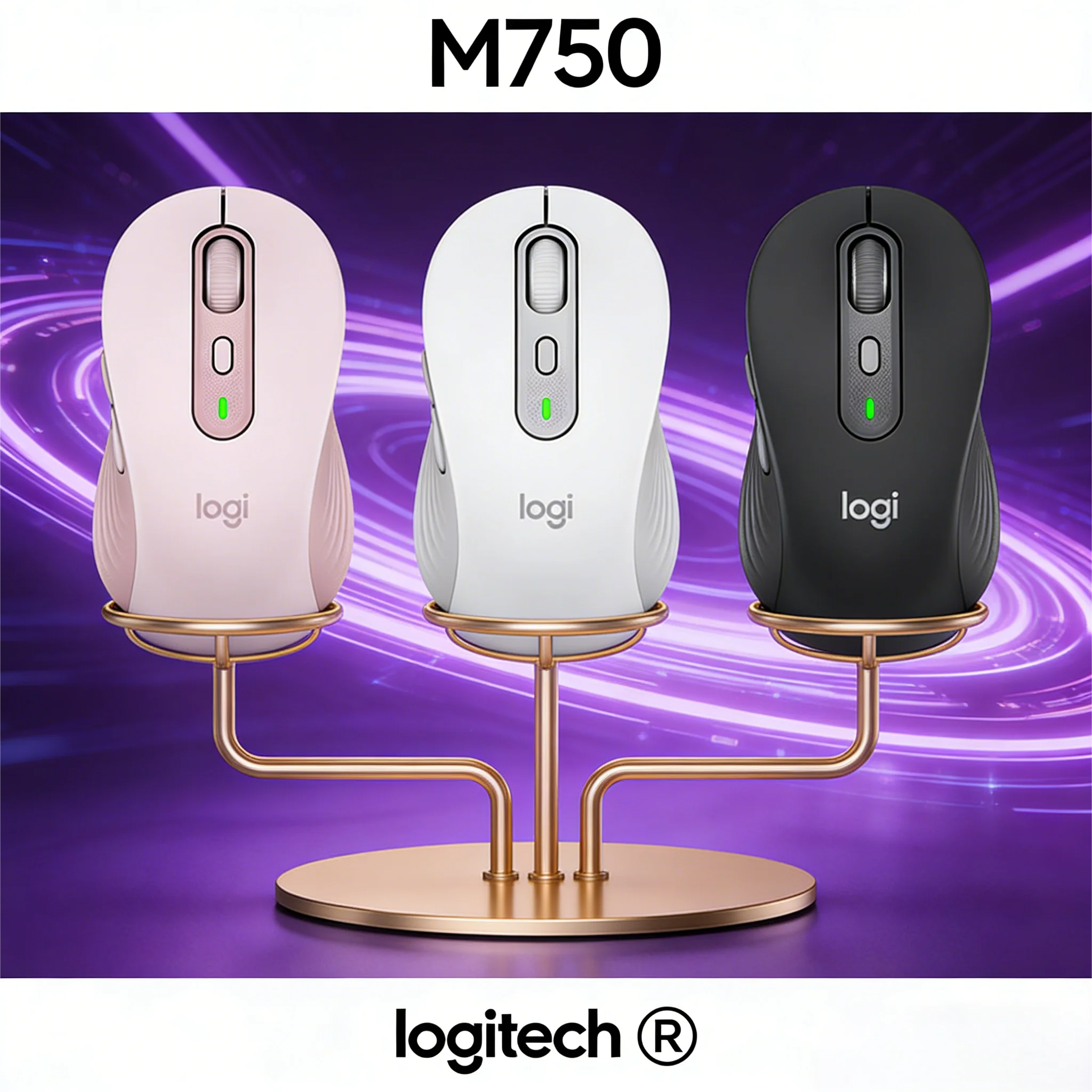Logitech M750/G304/G203/MX Anywhere 3S/M330/M650 Bluetooth Wireless Mouse Dual-Mode Logi Bolt Receiver Seamless Device Switching
Logitech M750/G304/G203/MX Anywhere 3S/M330/M650 Bluetooth Wireless Mouse Dual-Mode Logi Bolt Receiver Seamless Device Switching