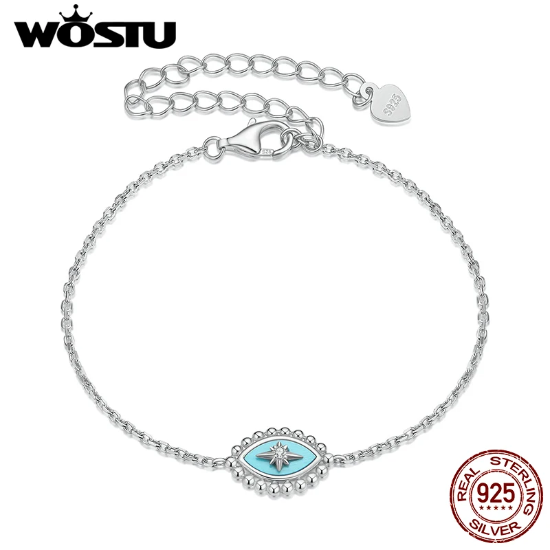 WOSTU настоящее серебро 925 пробы с гексаграммой, звездой, цирконием, браслет-цепочка, синий, бирюзовый, сглазом дьявола, звенья цепи, подарок для мамы и дочки
WOSTU настоящее серебро 925 пробы с гексаграммой, звездой, цирконием, браслет-цепочка, синий, бирюзовый, сглазом дьявола, звенья цепи, подарок для мамы и дочки