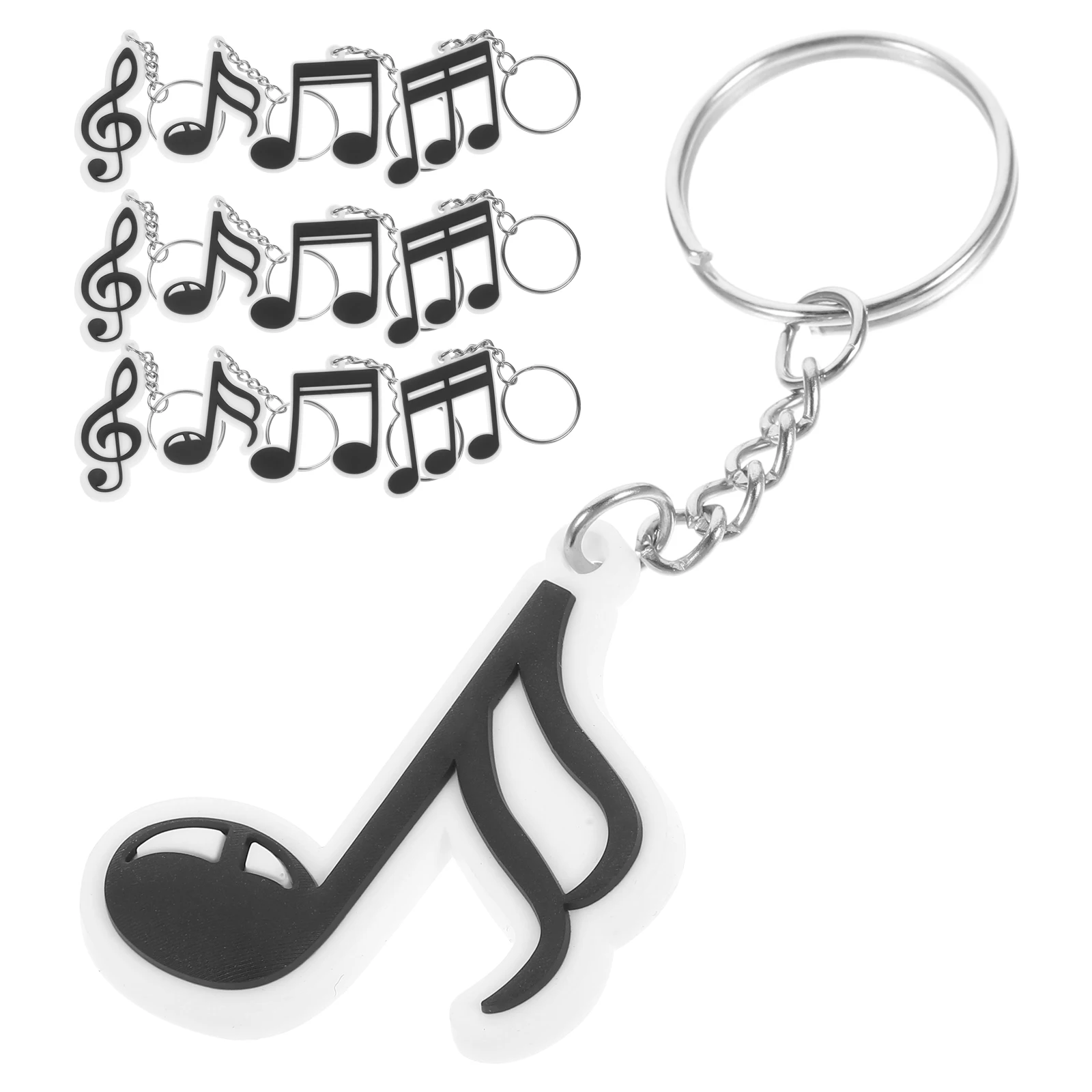 20 Pcs Music Party Keychains Musical Note Keychain PVC Key Ring Bag Decorations Kids Gifts Dance Favor Accessories
20 Pcs Music Party Keychains Musical Note Keychain PVC Key Ring Bag Decorations Kids Gifts Dance Favor Accessories