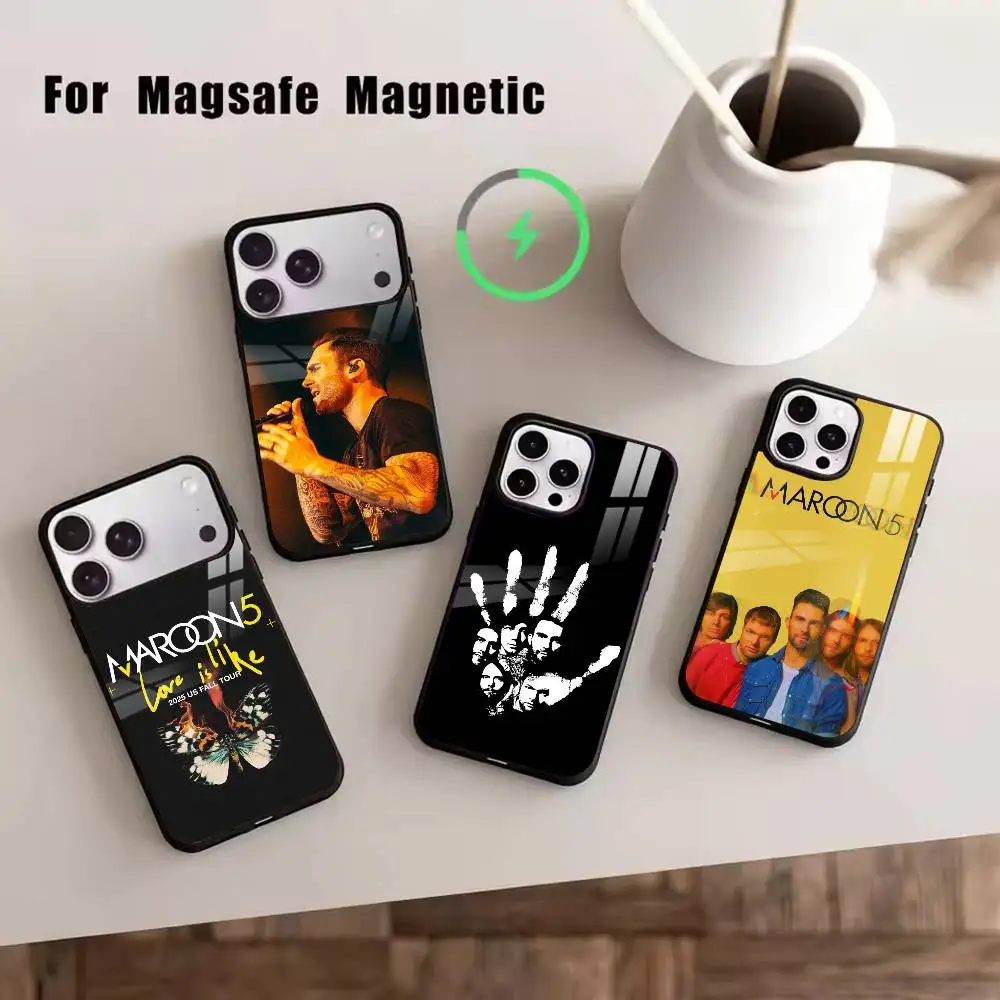 M-Maroon 5 Phone Case For iPhone17,16,15,14,13,12,11 Plus,Pro Magnetic with Magsafe Wireless Charging
M-Maroon 5 Phone Case For iPhone17,16,15,14,13,12,11 Plus,Pro Magnetic with Magsafe Wireless Charging