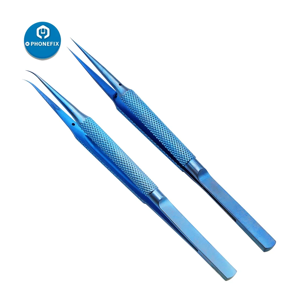 Precision Titanium Alloy Tweezers Jump Line Repair Industial Forceps For Mobile Phone Motherboard Soldering Repair Tools
Precision Titanium Alloy Tweezers Jump Line Repair Industial Forceps For Mobile Phone Motherboard Soldering Repair Tools