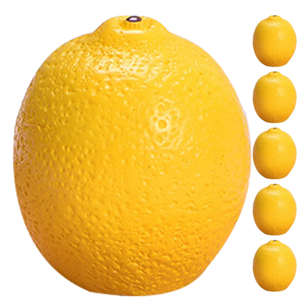 6pcs Mini Artificial Lemon Models Resin Fake Miniature Fruits For Decor Learning Desktop Centerpiece Photo Prop
6pcs Mini Artificial Lemon Models Resin Fake Miniature Fruits For Decor Learning Desktop Centerpiece Photo Prop