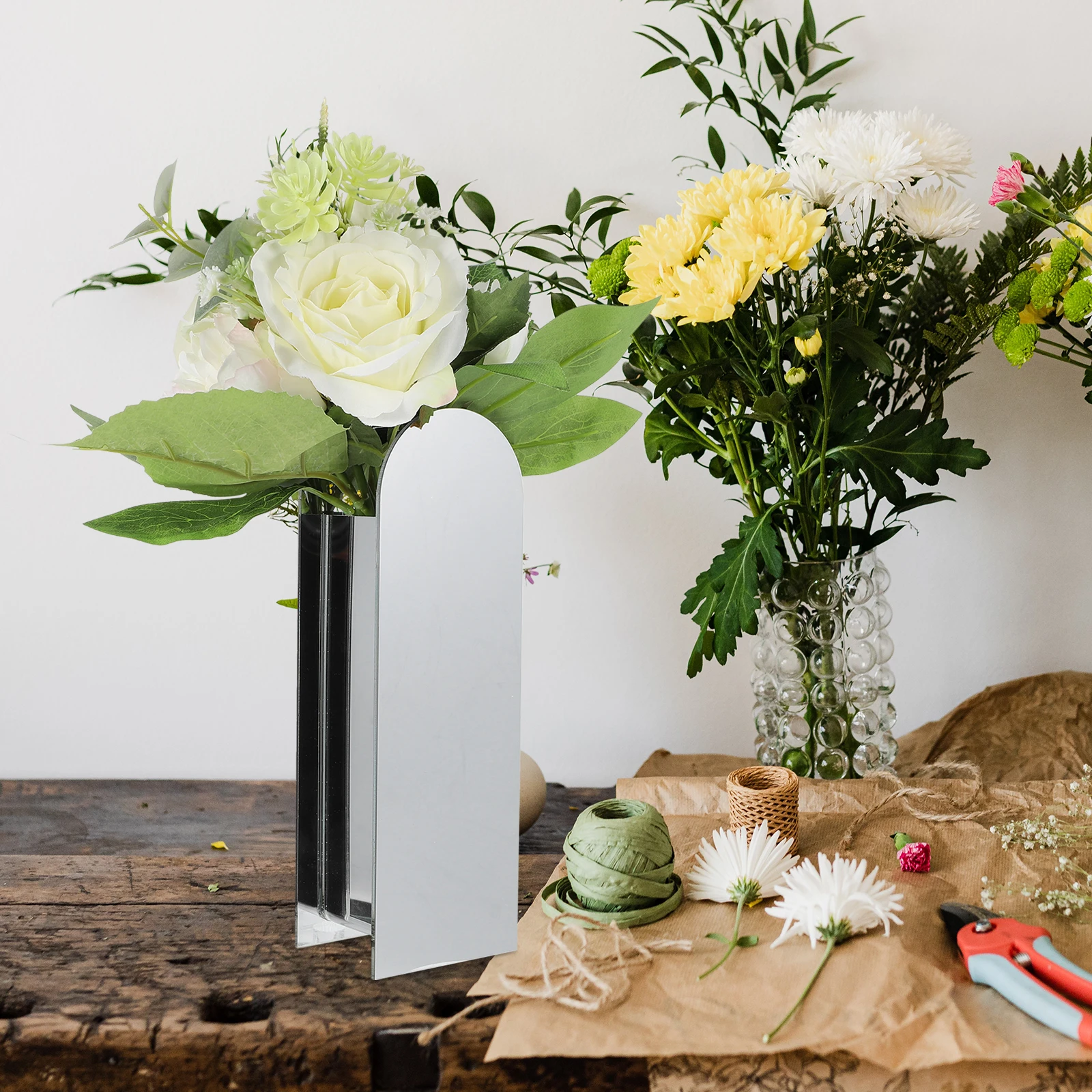 Acrylic Flower Vase Decor Arrangement Container Creative Vase Decor Desktop nament Home Office Exhibit Display
Acrylic Flower Vase Decor Arrangement Container Creative Vase Decor Desktop nament Home Office Exhibit Display