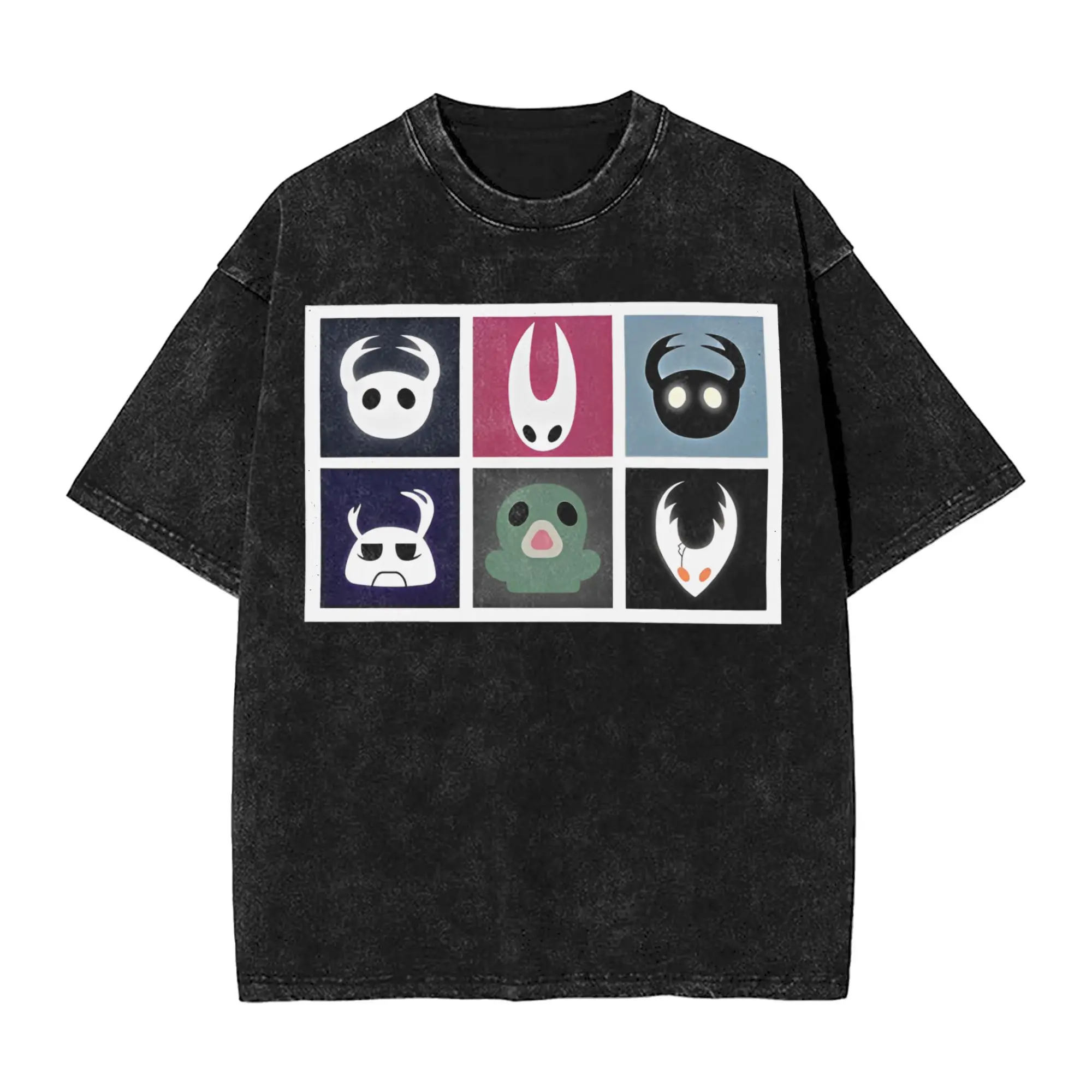 Hollow Knight Heads T Shirts Men 100% Cotton Leisure T-Shirts Crewneck Tee Shirt Short Sleeve Tops Plus Size
Hollow Knight Heads T Shirts Men 100% Cotton Leisure T-Shirts Crewneck Tee Shirt Short Sleeve Tops Plus Size