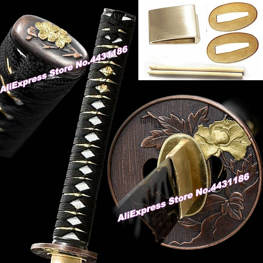 Набор японской катаны // ч вакидзаси защита рук/фурнитура Tsuka Tsuba + Menuki + Fuchi + КАШИРА + ручка + хабаки + сеппа
Набор японской катаны // ч вакидзаси защита рук/фурнитура Tsuka Tsuba + Menuki + Fuchi + КАШИРА + ручка + хабаки + сеппа