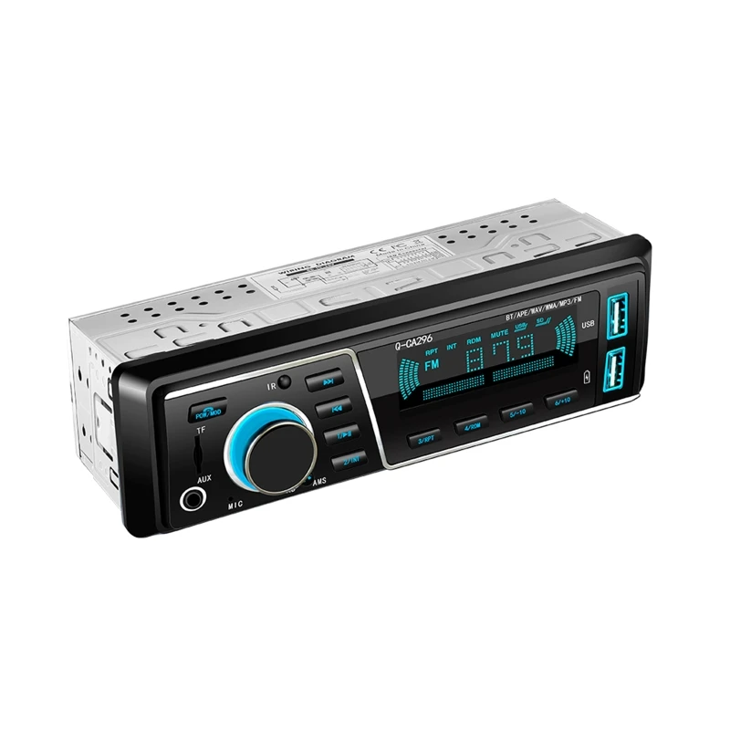 Автомобильная громкая связь Bluetooth-совместимый FM-передатчик 5.0 MP3-плеер Зарядное устройство USB 2
Автомобильная громкая связь Bluetooth-совместимый FM-передатчик 5.0 MP3-плеер Зарядное устройство USB 2