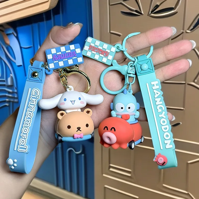 Sanrio Peripherals My Melody Hello Kitty Kuromi Cinnamoroll Car Series Doll Keychain Bag Hanging Decoration Birthday Gift
Sanrio Peripherals My Melody Hello Kitty Kuromi Cinnamoroll Car Series Doll Keychain Bag Hanging Decoration Birthday Gift