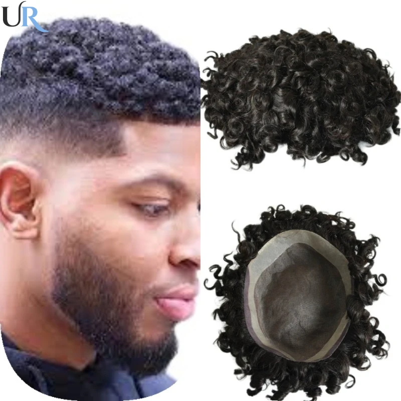 12mm/15mm/20mm Durable Mono Curly Hair System Unit Afro Curly Toupee For Men for Black Men Male Hair Prosthesis Wigs For Men
12mm/15mm/20mm Durable Mono Curly Hair System Unit Afro Curly Toupee For Men for Black Men Male Hair Prosthesis Wigs For Men