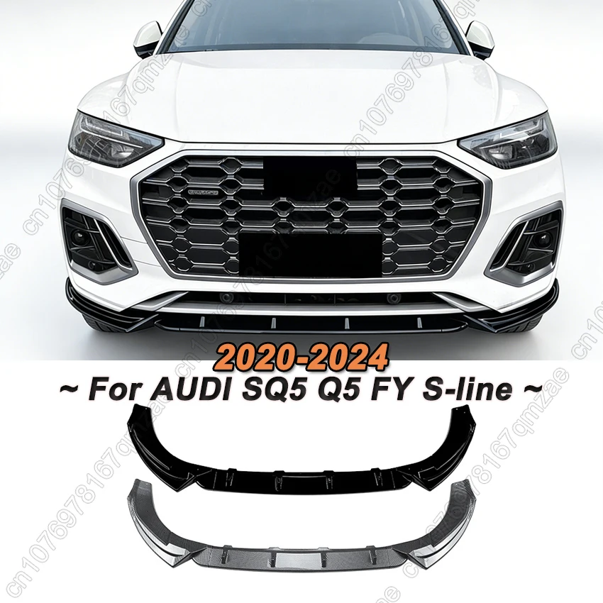 Комплект из 3-х частей: сплиттер-диффузор переднего бампера для AUDI SQ5 Q5 FY S-line 2020-2024, защитная накладка, элементы обвеса, автозапчасть
Комплект из 3-х частей: сплиттер-диффузор переднего бампера для AUDI SQ5 Q5 FY S-line 2020-2024, защитная накладка, элементы обвеса, автозапчасть