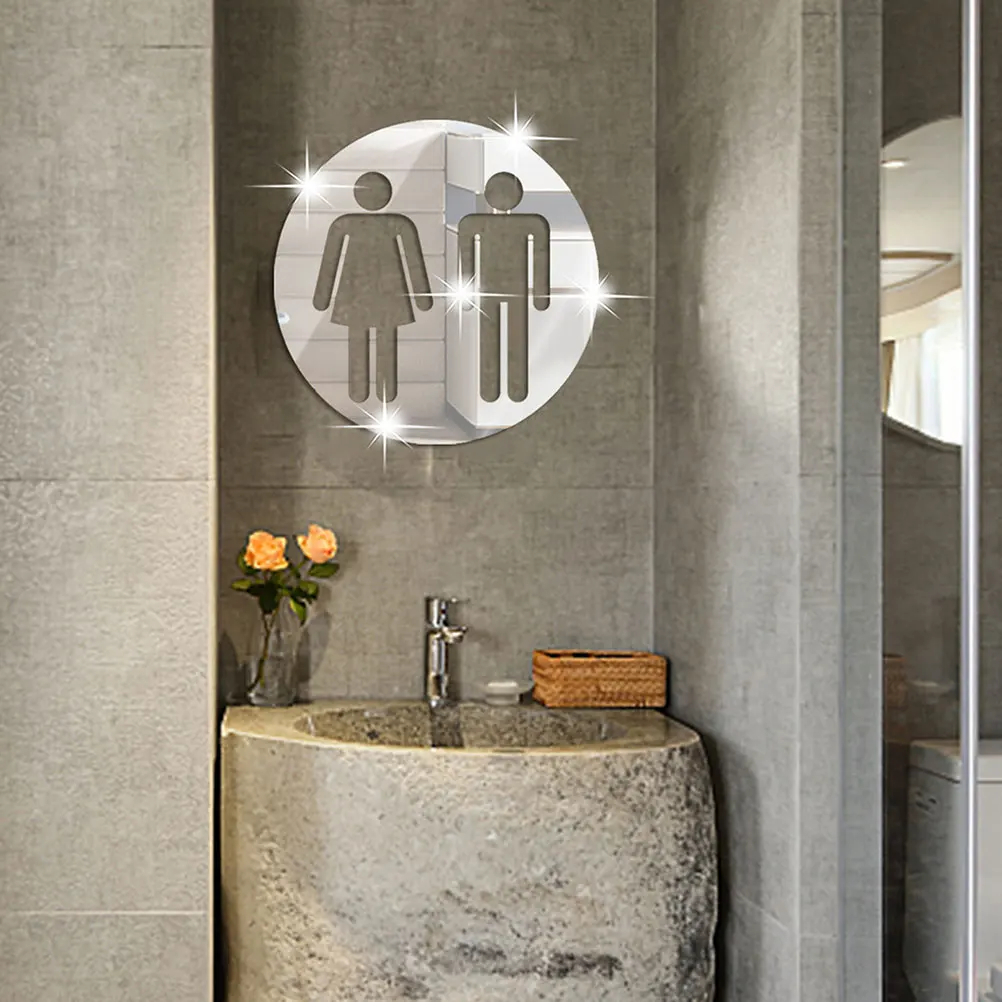 2 Pcs Male and Female Identification Bathroom Sign Folksy Spa All Gender for Classroom Rules Office
2 Pcs Male and Female Identification Bathroom Sign Folksy Spa All Gender for Classroom Rules Office
