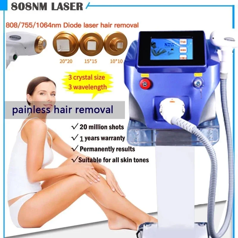 Professional Diode Laser 808nm Hair Removal Machine 755 1064nm Skin Care Laser Facial Hair Removal Beauty Equipment
Professional Diode Laser 808nm Hair Removal Machine 755 1064nm Skin Care Laser Facial Hair Removal Beauty Equipment
