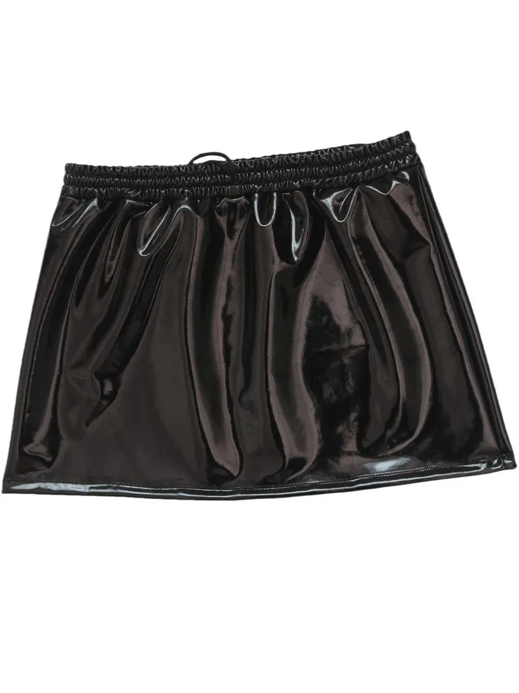 Wet Look PVC Mini Short Skirts Shiny PU Leather Pencil Skirt Tights Sexy Package Hip Miniskirt Faldas Cortas Jupe Saias Gonna
Wet Look PVC Mini Short Skirts Shiny PU Leather Pencil Skirt Tights Sexy Package Hip Miniskirt Faldas Cortas Jupe Saias Gonna
