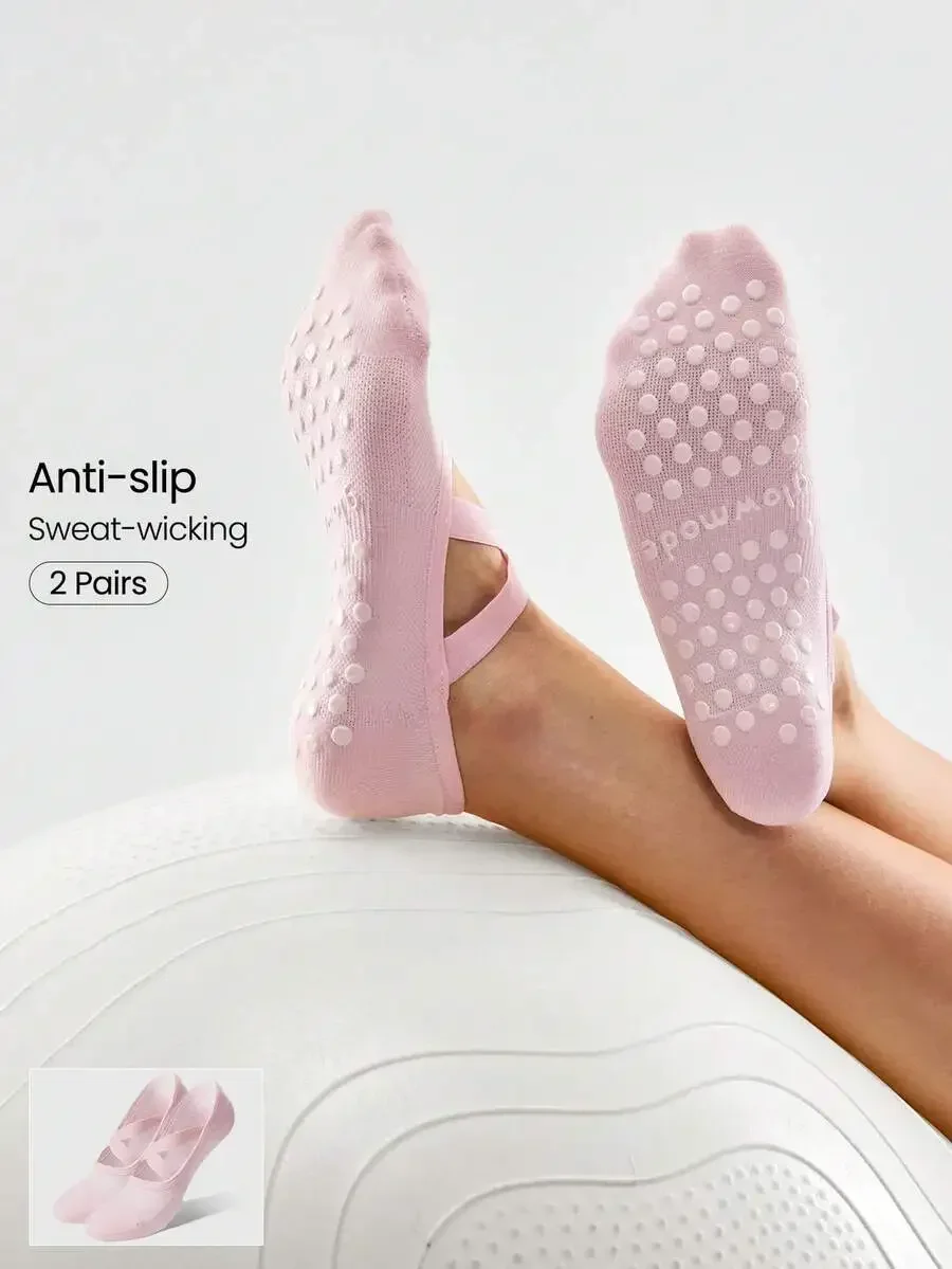 2 Pair Flow Breathable Mesh Sweat-Wicking Non-Slip Grip Socks Yoga Pilates Studio Outdoors Daily Casual Wear Spring Sum
2 Pair Flow Breathable Mesh Sweat-Wicking Non-Slip Grip Socks Yoga Pilates Studio Outdoors Daily Casual Wear Spring Sum