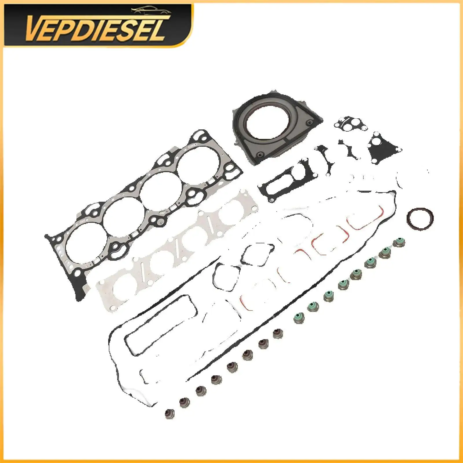 LR024975 LR025008 Engine Cylinder Head Gasket Set for JAGUAR LAND ROVER EVOQUE LR2 2.0L 204PT 2011-2015
LR024975 LR025008 Engine Cylinder Head Gasket Set for JAGUAR LAND ROVER EVOQUE LR2 2.0L 204PT 2011-2015