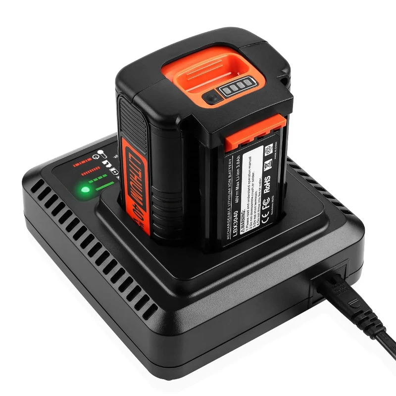 Portable Fast Charger for Black&Decker 36V/40V Lithium Batteries LCS36/LCS40 Replacement Battery Charger Lithium Battery Charger
Portable Fast Charger for Black&Decker 36V/40V Lithium Batteries LCS36/LCS40 Replacement Battery Charger Lithium Battery Charger