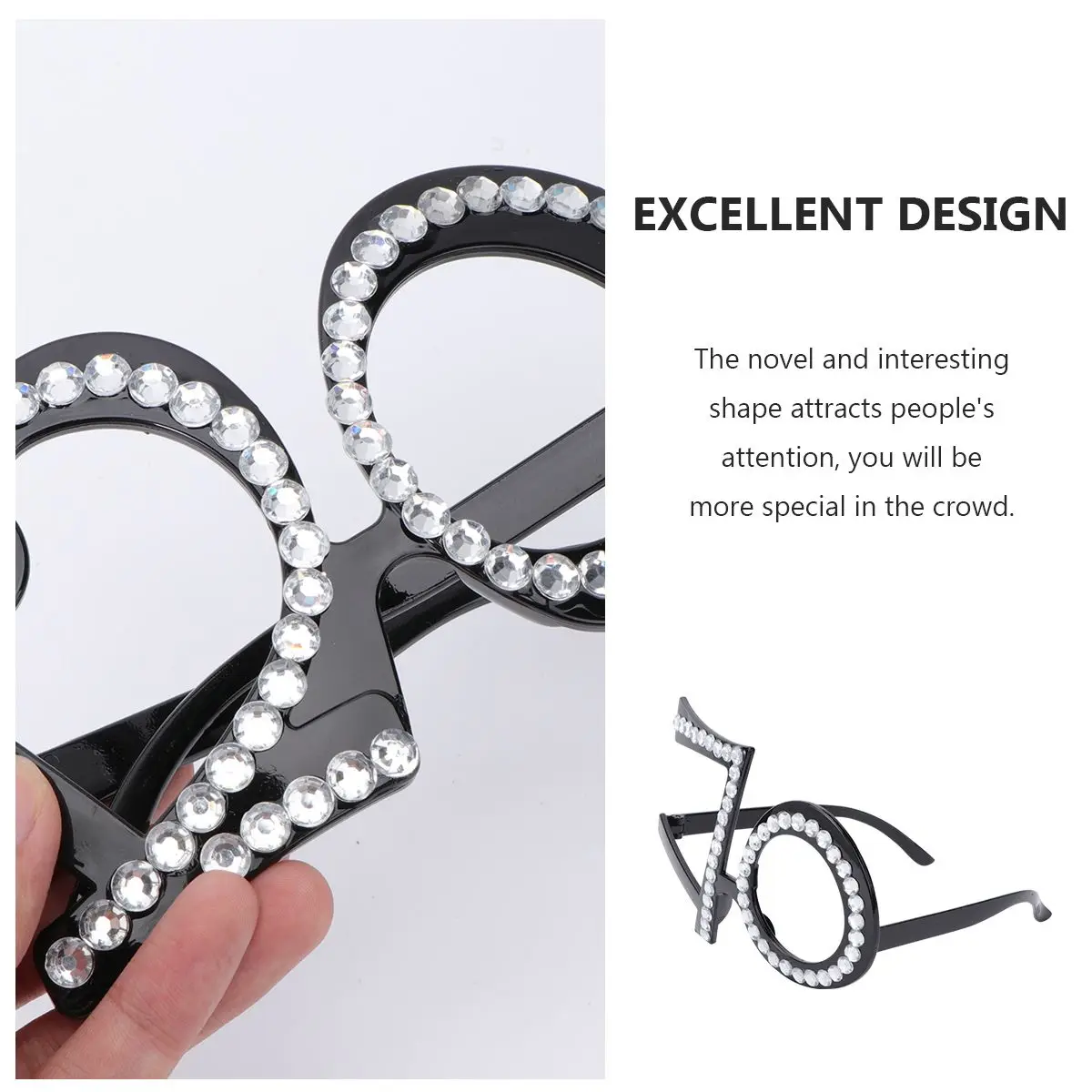 Party Glasses Decorative Digital Photo Props Birthday Accessories Lightweight Comfortable Special Shape Fun Atmosphere
Party Glasses Decorative Digital Photo Props Birthday Accessories Lightweight Comfortable Special Shape Fun Atmosphere