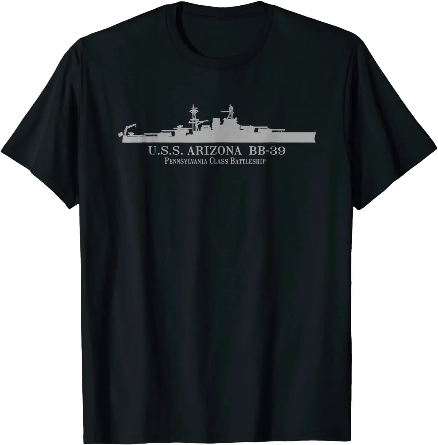 Short Sleeve Casual Mens Size USS Arizona BB-39 Battleship Tech Drawing T-Shirt 100% Cotton O-Neck Summer heavyweight Informal
Short Sleeve Casual Mens Size USS Arizona BB-39 Battleship Tech Drawing T-Shirt 100% Cotton O-Neck Summer heavyweight Informal