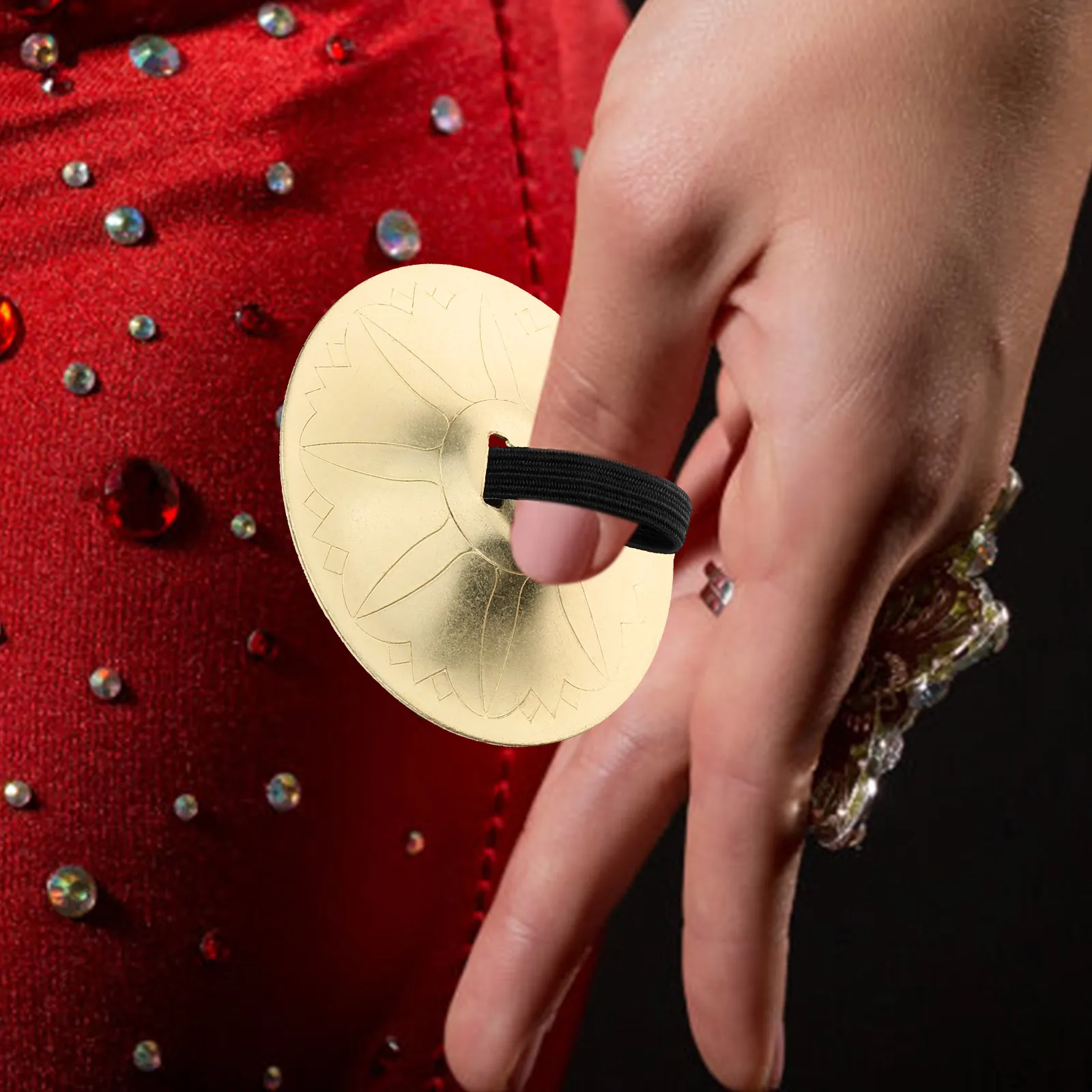 Finger Cymbals Mini Hand Instrument Percussion for Dancing Musical Instruments Pattern Child
Finger Cymbals Mini Hand Instrument Percussion for Dancing Musical Instruments Pattern Child