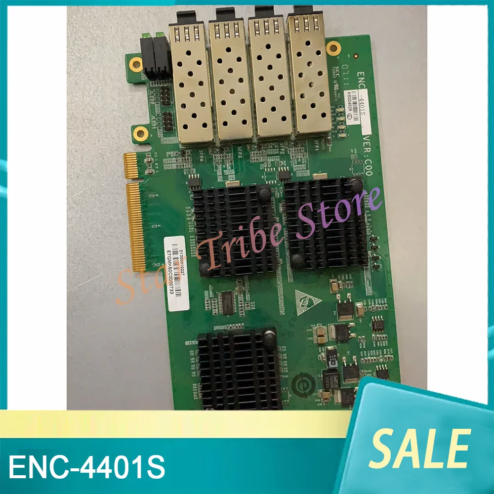 4-Port Gigabit Ethernet Card ENC-4401S 100% Tested Fast Ship
4-Port Gigabit Ethernet Card ENC-4401S 100% Tested Fast Ship