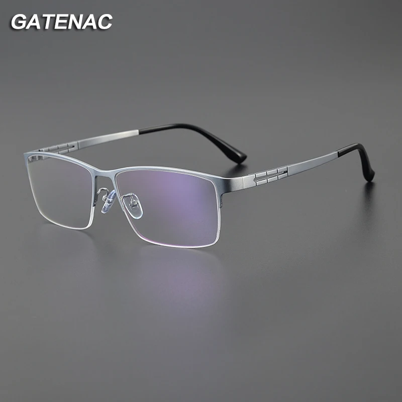 2023 New Pure Titanium Big Glasses Frame Men Square Half Frame Prescription Myopia Eyeglasses Frame Male Luxury Brand Eyewear
2023 New Pure Titanium Big Glasses Frame Men Square Half Frame Prescription Myopia Eyeglasses Frame Male Luxury Brand Eyewear