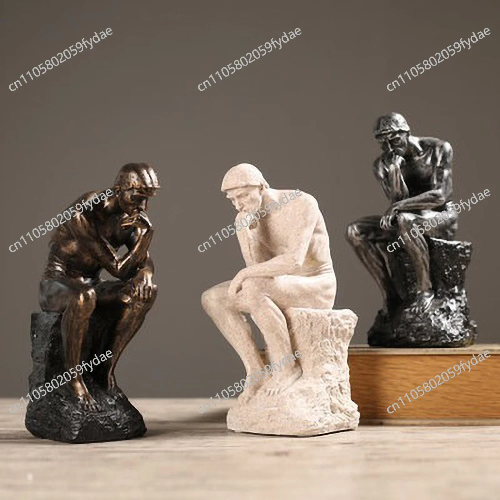 Скандинавская минималистичная статуэтка мыслителя – декор для офиса с отделкой под песчаник, подарок для любителей философии и медитации
Скандинавская минималистичная статуэтка мыслителя – декор для офиса с отделкой под песчаник, подарок для любителей философии и медитации