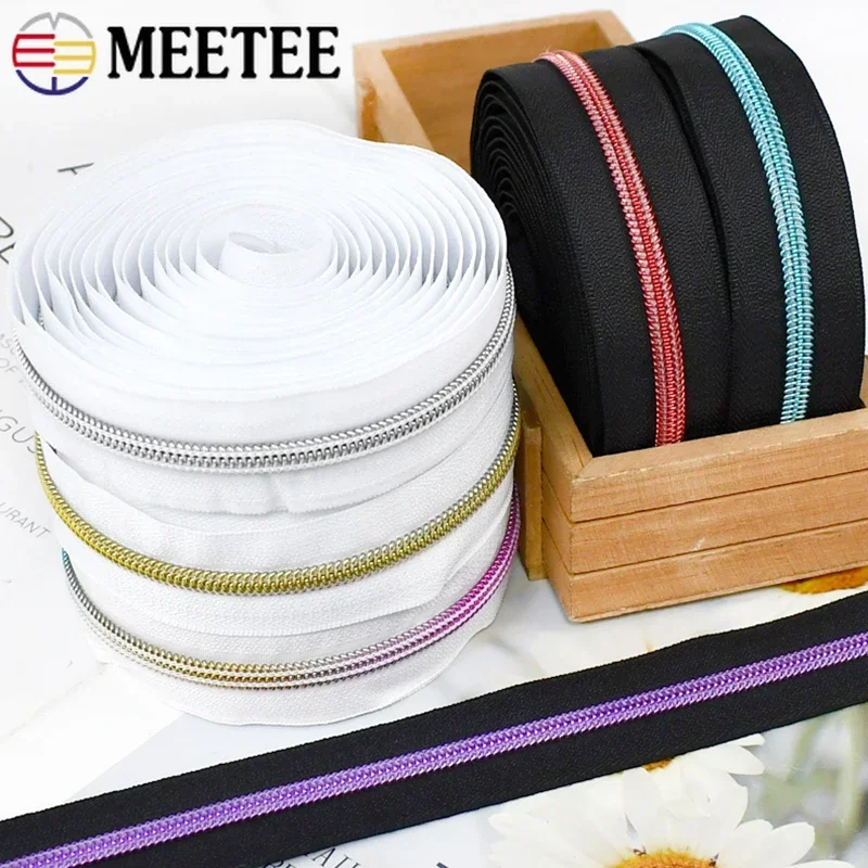 1/2/3Meters 5# Plastic Zipper Tape for Sewing DIY Zippers By The Meters Coil Nylon Zips Bag Repair Kit Garment Accessories
1/2/3Meters 5# Plastic Zipper Tape for Sewing DIY Zippers By The Meters Coil Nylon Zips Bag Repair Kit Garment Accessories