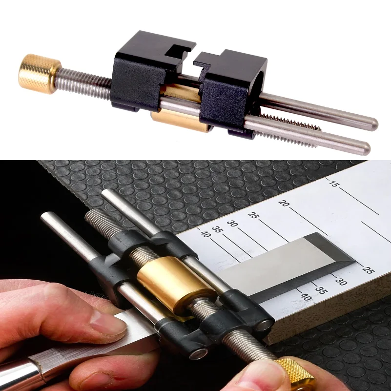 Прецизионный приспособление для заточки долот, система направляющих для заточки деревообрабатывающих долот и рубанков (от 1 до 68 мм), точилка для ножей с фиксированным углом
Прецизионный приспособление для заточки долот, система направляющих для заточки деревообрабатывающих долот и рубанков (от 1 до 68 мм), точилка для ножей с фиксированным углом