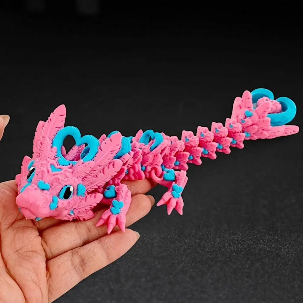 3D Dragon Rotatable Articulated Dragon Kid Gifts Realistic Dragon Statue For Landscaping Decoration Printed Figures Animals
3D Dragon Rotatable Articulated Dragon Kid Gifts Realistic Dragon Statue For Landscaping Decoration Printed Figures Animals