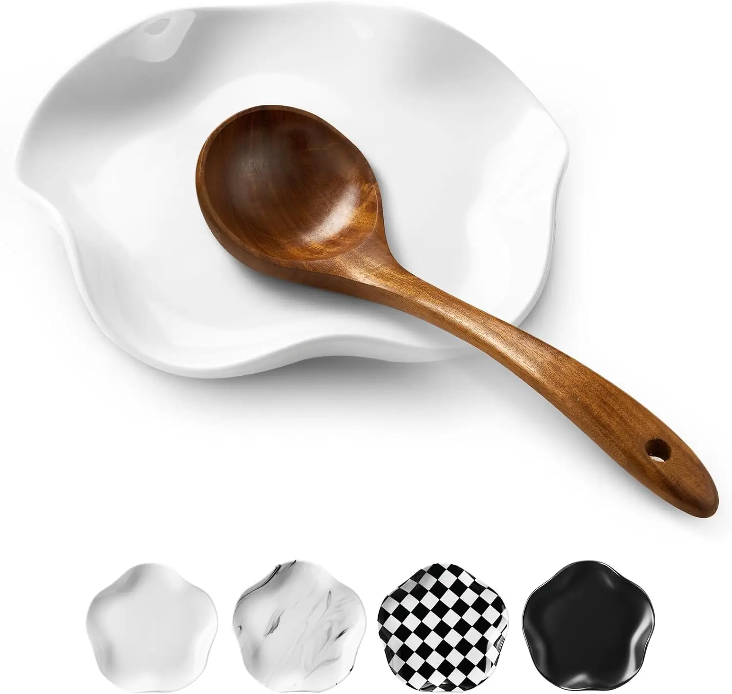 Ceramic Spoon Rest for Stove Top, Farmhouse Decor Accessories for Spatula, Spoons or Tongs
Ceramic Spoon Rest for Stove Top, Farmhouse Decor Accessories for Spatula, Spoons or Tongs