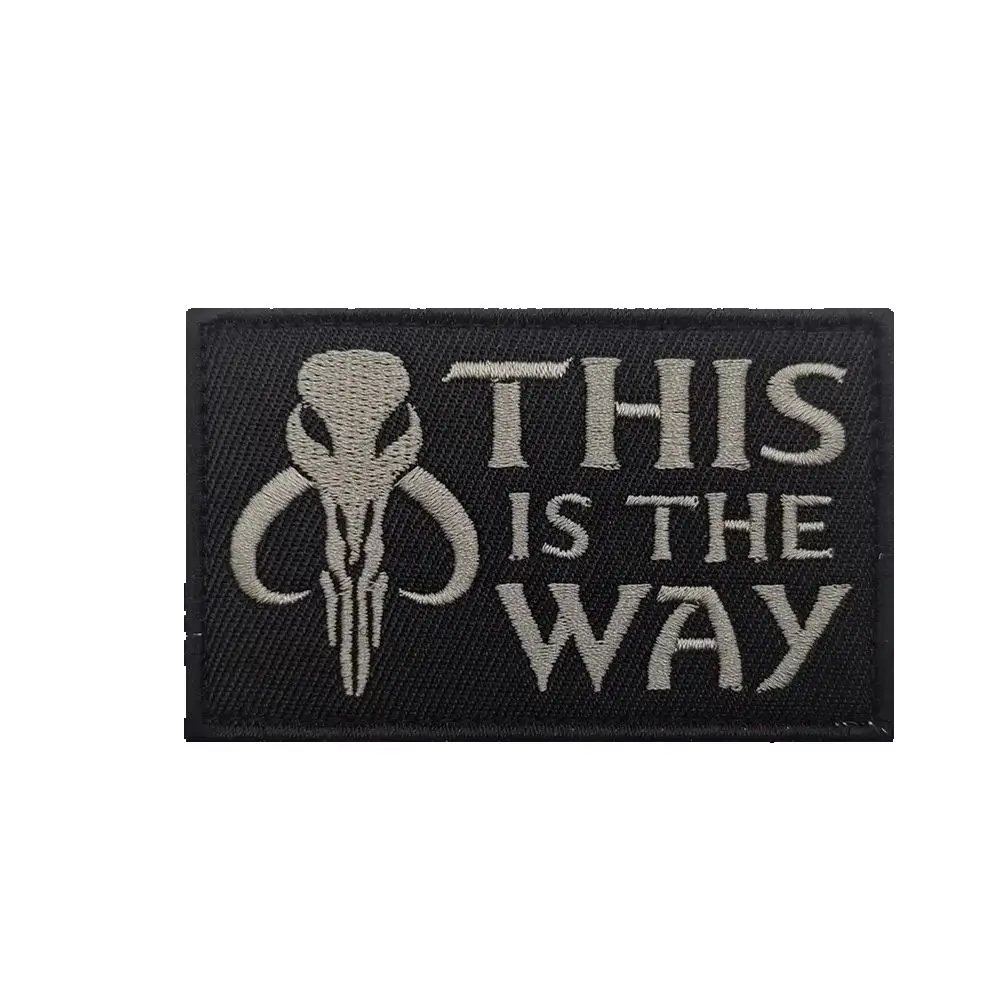 This Is The Way Ancient Skull Embroidered Morale Patch, Motivational Badge, Hook and Loop, for Jacket Backpack
This Is The Way Ancient Skull Embroidered Morale Patch, Motivational Badge, Hook and Loop, for Jacket Backpack