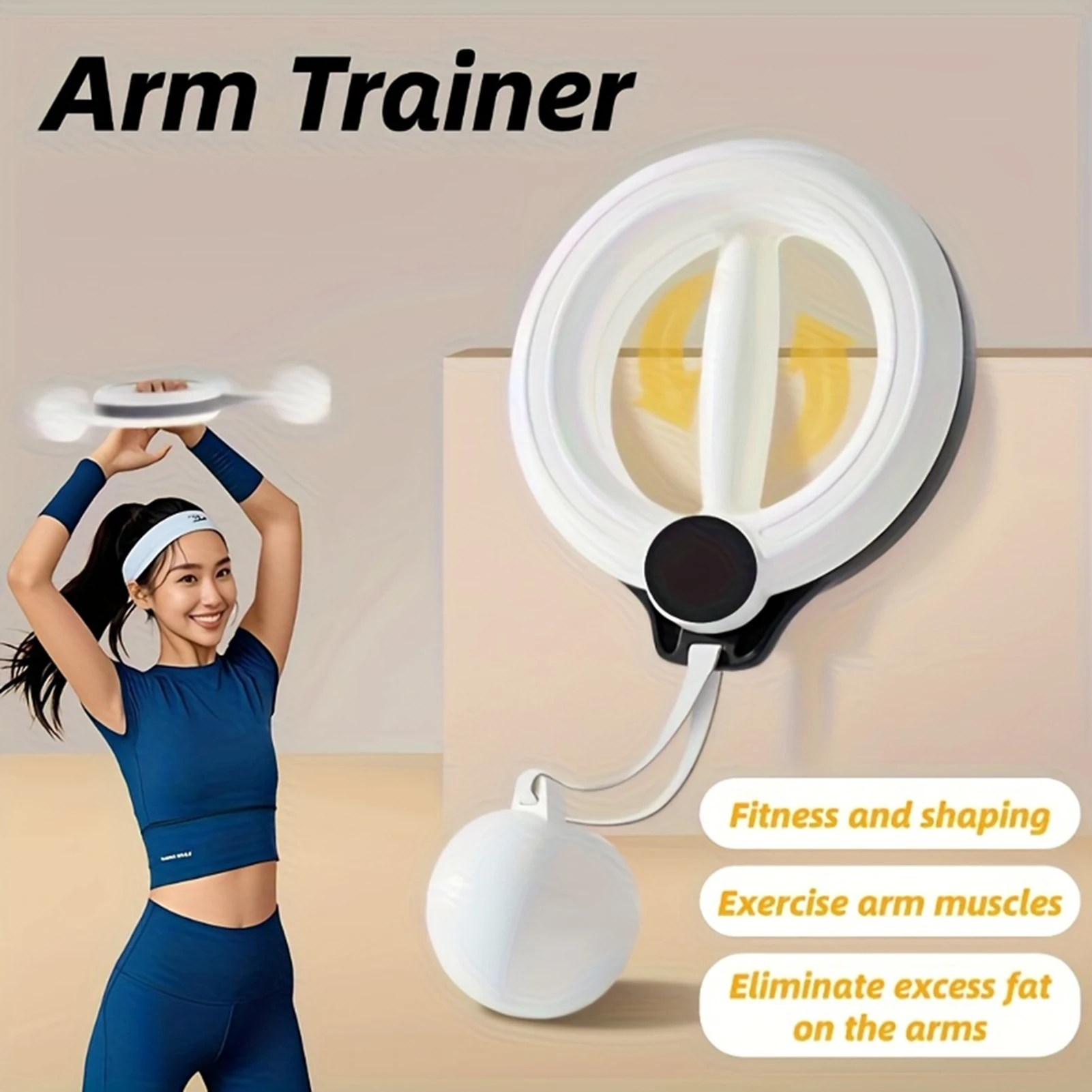 Smart Fitness Hoop Arm Trainer 360° Spinning Arm Trimmer Toner For Men And Women Muscle Training Body Shaping Arm Trainer
Smart Fitness Hoop Arm Trainer 360° Spinning Arm Trimmer Toner For Men And Women Muscle Training Body Shaping Arm Trainer