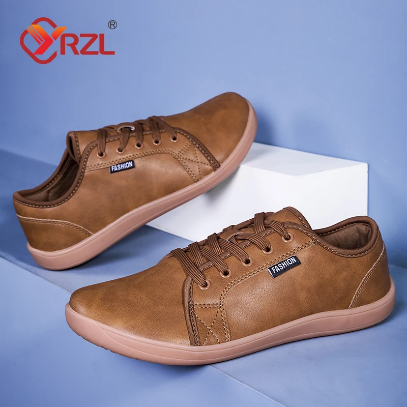 YRZL Minimalist Shoes for Men Wide Toe Barefoot Zero Drop Shoes Casual Artificial Leather Lightweight Walking Sneakers
YRZL Minimalist Shoes for Men Wide Toe Barefoot Zero Drop Shoes Casual Artificial Leather Lightweight Walking Sneakers
