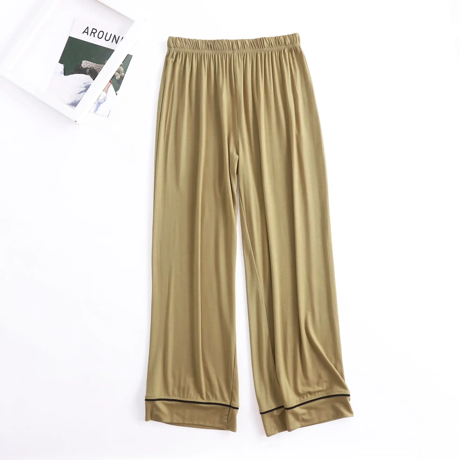 Modal Pajama Pants Woman Nightwear Comfortable Sleepwear Spring Autumn Elastic Waist Homewear Pants Soft Sleeping Clothes
Modal Pajama Pants Woman Nightwear Comfortable Sleepwear Spring Autumn Elastic Waist Homewear Pants Soft Sleeping Clothes