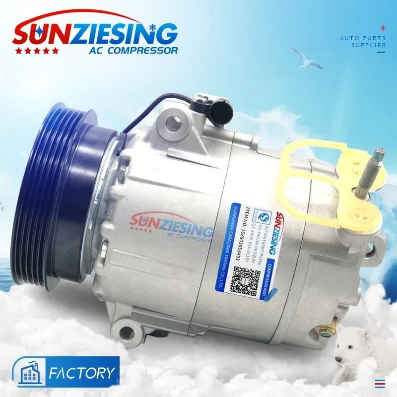 for Morris Garages MG7 1.8 AC compressor CVC 120MM 710000697 1140615 1140616 12 volt car ac aircon
for Morris Garages MG7 1.8 AC compressor CVC 120MM 710000697 1140615 1140616 12 volt car ac aircon