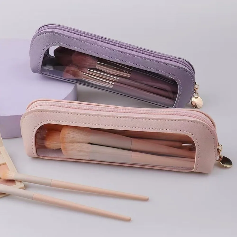 Waterproof Makeup Brush Bag Lightweight Portable Cosmetic Storage Pouch Visible Durable School Stationery Bag Wash Toiletries
Waterproof Makeup Brush Bag Lightweight Portable Cosmetic Storage Pouch Visible Durable School Stationery Bag Wash Toiletries
