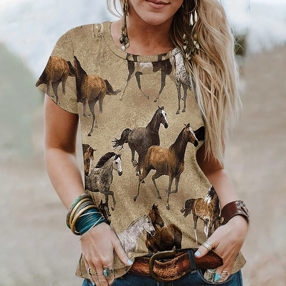 Women Summer Floral Print T-Shirt Crew Neck Short Sleeve Loose Casual Tee Shirts Pullover Top
Women Summer Floral Print T-Shirt Crew Neck Short Sleeve Loose Casual Tee Shirts Pullover Top