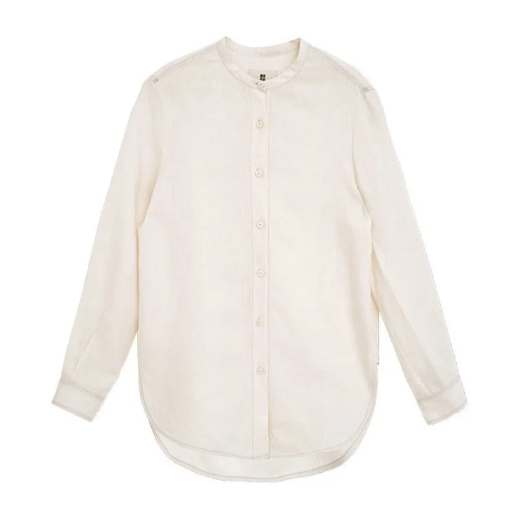 2025 spring linen long-sleeved comfortable casual shirt niche slim and thin versatile literary long-sleeved shirt women
2025 spring linen long-sleeved comfortable casual shirt niche slim and thin versatile literary long-sleeved shirt women