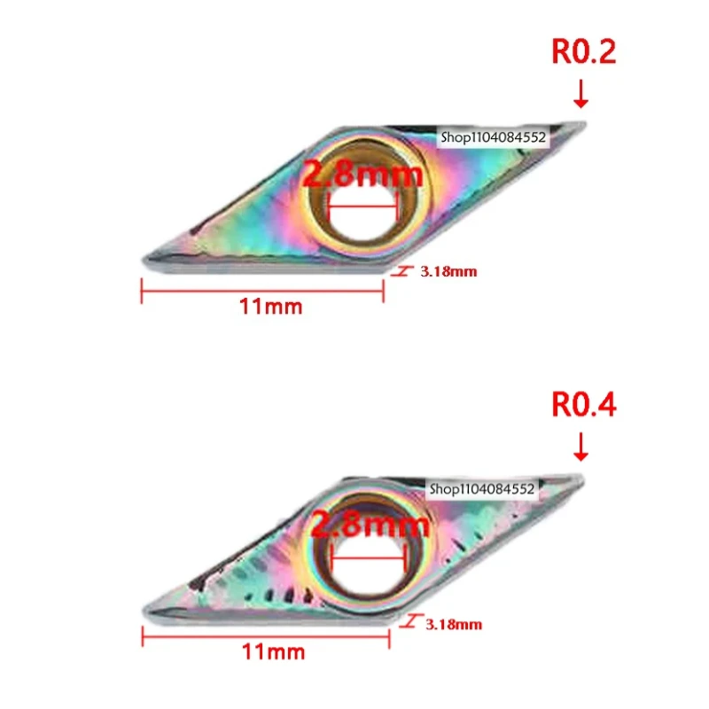 Original CNC Carbide Inserts VCGT VCGT110302 VCGT110304 VCGT110308 AK VCGT160402 VCGT160404 External and Internal Hole
Original CNC Carbide Inserts VCGT VCGT110302 VCGT110304 VCGT110308 AK VCGT160402 VCGT160404 External and Internal Hole