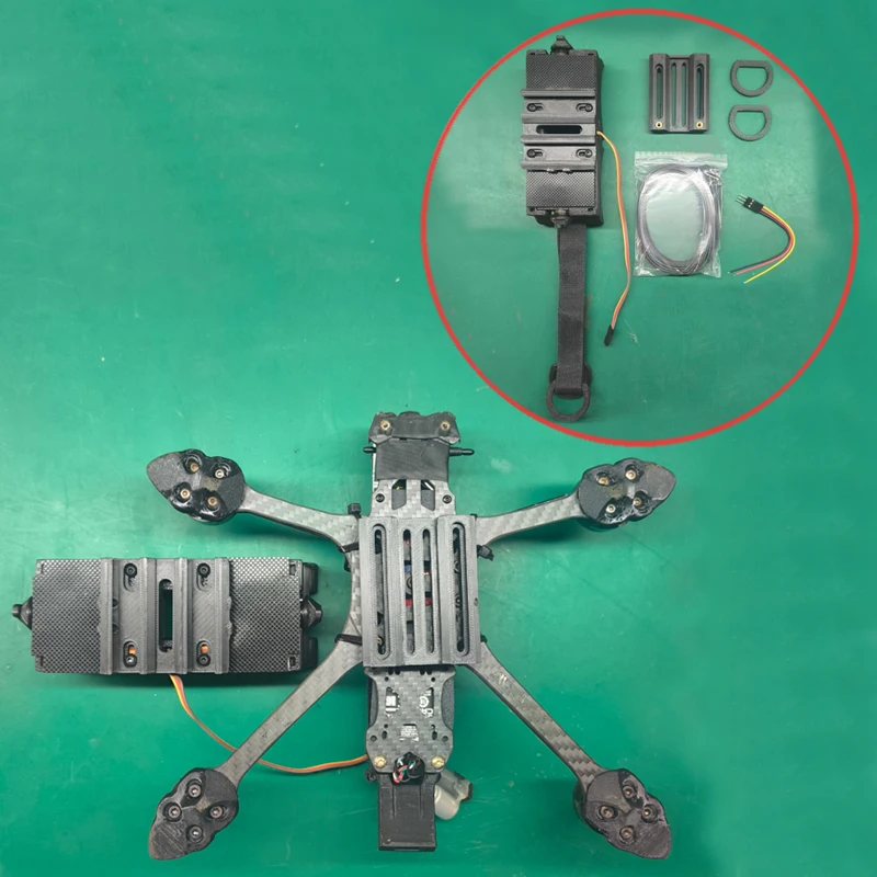 1Set FPV Drone Double Servo Thrower w Quick-Release Slide Rail Support Independent/Simultaneous Release Airdrop System Accessory
1Set FPV Drone Double Servo Thrower w Quick-Release Slide Rail Support Independent/Simultaneous Release Airdrop System Accessory