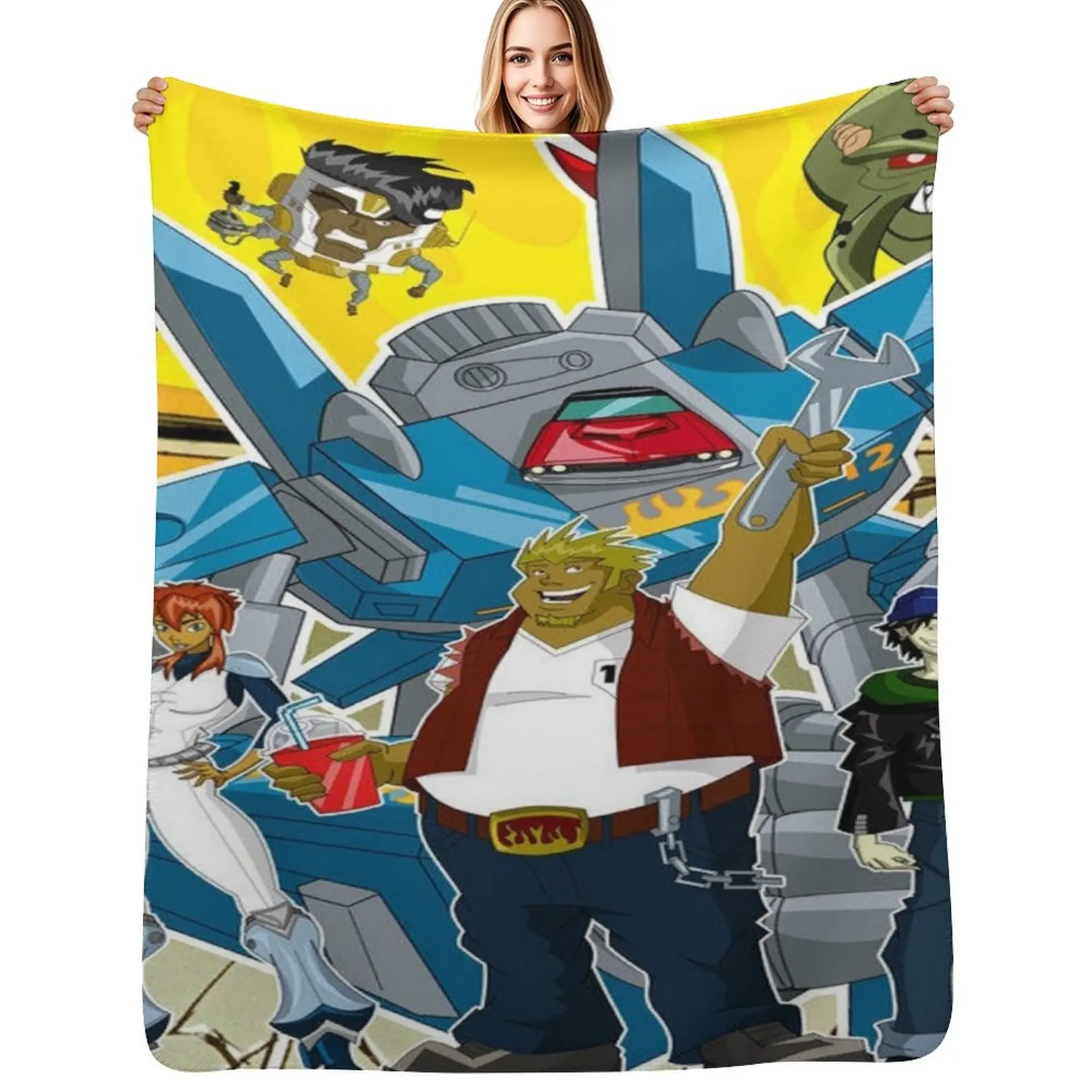 Megas XLR Throw Blanket Soft Home Decor Blanket for Couch Bedroom
Megas XLR Throw Blanket Soft Home Decor Blanket for Couch Bedroom