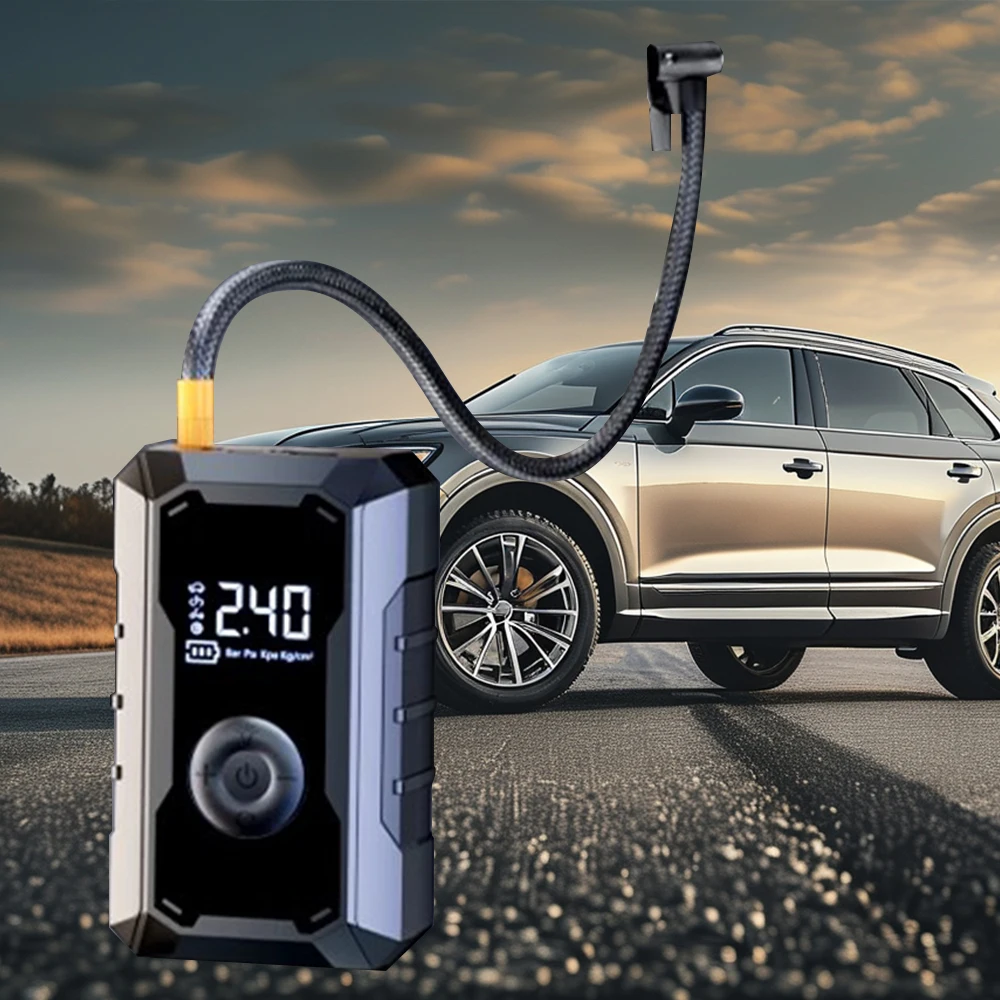 150PSI автомобильный воздушный компрессор, электрический насос для накачивания шин для мотоцикла, велосипеда, лодки, шарики для шин, многофункциональный насос для накачивания шин
150PSI автомобильный воздушный компрессор, электрический насос для накачивания шин для мотоцикла, велосипеда, лодки, шарики для шин, многофункциональный насос для накачивания шин