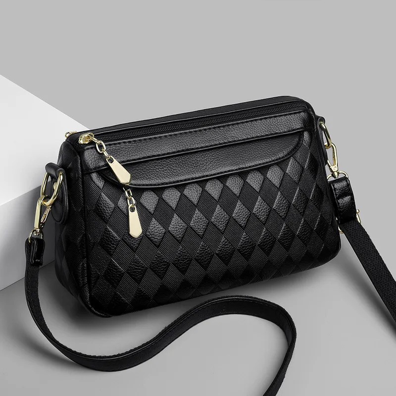 Women Leather Shoulder Bag Crossbody Fashion Messenger Casual Shoulder Women Small New Middle-aged Mother Simple Multi-layer
Women Leather Shoulder Bag Crossbody Fashion Messenger Casual Shoulder Women Small New Middle-aged Mother Simple Multi-layer