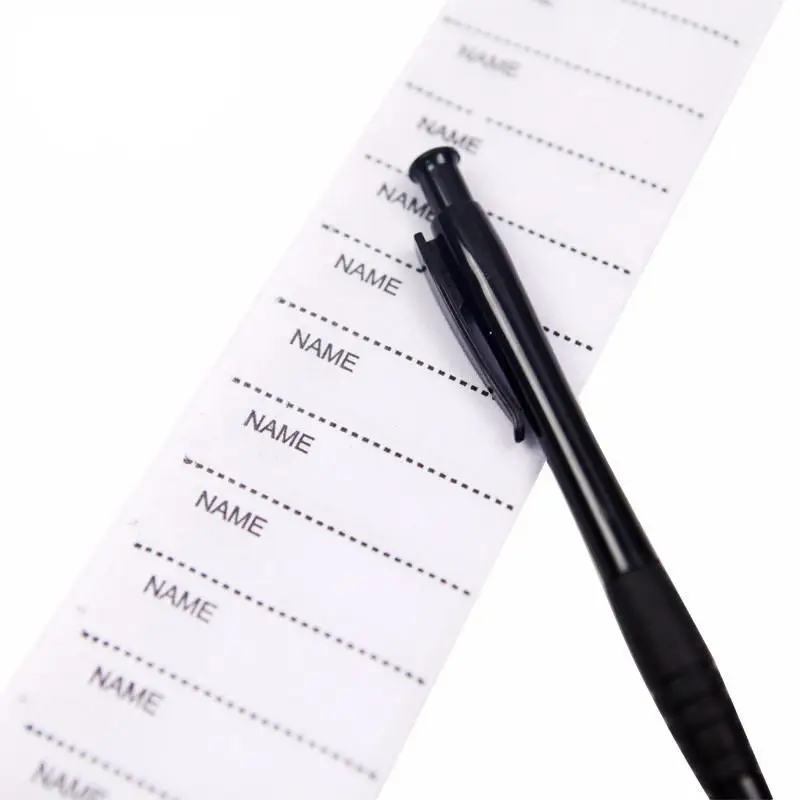 Clothing name sticker, color blind sticker, can be attached to clothing label when heated, name sticker, nameplate sticker
Clothing name sticker, color blind sticker, can be attached to clothing label when heated, name sticker, nameplate sticker