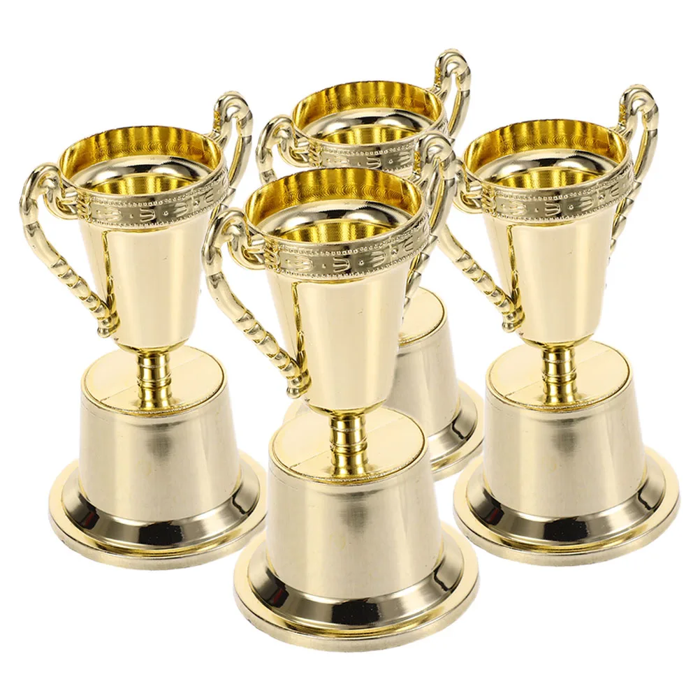 4 Pcs Trophy Cup Toy for Kids Party Sports Competition Winner Trophy Decor Student Ceremony Mini Plastic Commemorative Item
4 Pcs Trophy Cup Toy for Kids Party Sports Competition Winner Trophy Decor Student Ceremony Mini Plastic Commemorative Item